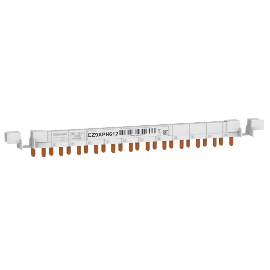 Гребінчаста шина Schneider Electric EZ9XPH612 EASY9 63A 1P+N на 12 модулів 9мм