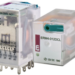 Проміжне реле Eti ERM4-012DCL 4P (2473021)
