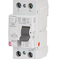 ПЗВ Eti 1Р+N EFI6-P2 25/0,03 A 6кА (2061261)