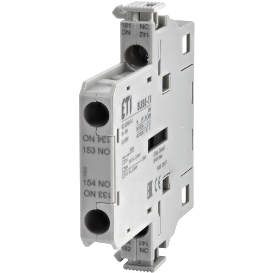 Блок контактів Eti BLRBE-11 1NO+1NC бічний 2-й рівень CEM450-560 (4656308)