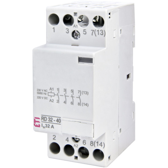 Модульний контактор Eti RD 32-40 230В AC/DC (2464078)