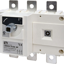 Вимикач навантаження Eti LBSCD 3P 315 1-0 315А (4661913)