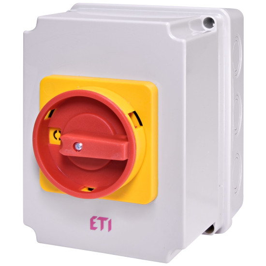 Перемикач Eti CS 63 10 PN2LK 3P 0-1 IP65 63A (4773225)