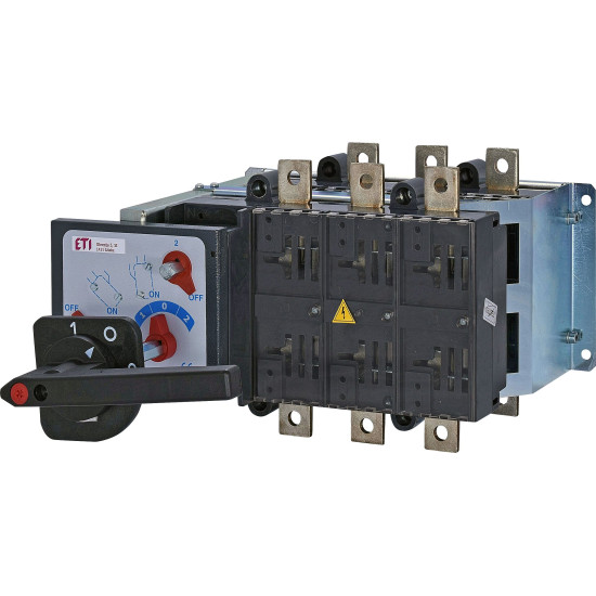 Перемикач навантаження Eti LA CO 3P 4/D 800A 1-0-2 з виносною рукояткою (4667005)