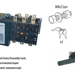 Перемикач навантаження Eti LA MO CO 3P 3 230В AC 400A 1-0-2 з мотор-приводом (4667322)