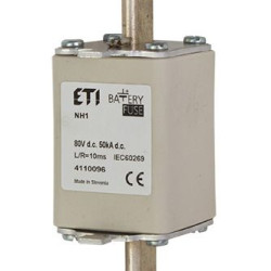 Запобіжник Eti NH-1 Battery 200A 80В DC (4110095)