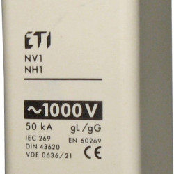 Запобіжник Eti NH-1/gG 40A 1000В AC (4113710)