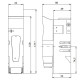 Роз'єднувач Eti HVL EK 00 1P 160A (1701410)