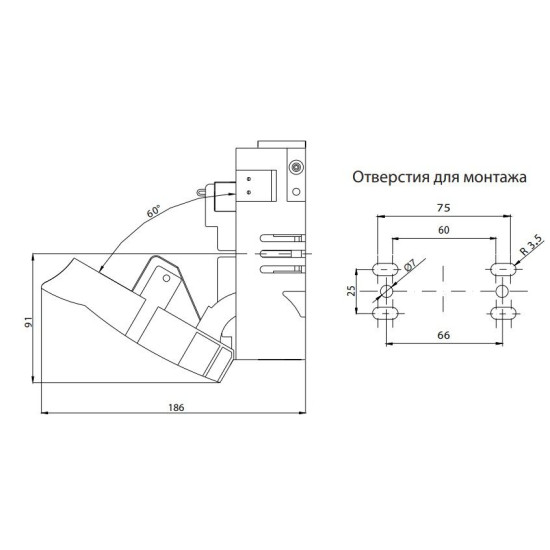 Роз'єднувач Eti HVL EK 00 3P 160A (1701250)