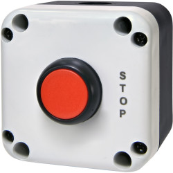 Кнопковий пост Eti ESB1-V2 Standart STOP червона (4771622)