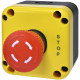 Кнопковий пост Eti ESB1Y-V1 Standart STOP жовто-чорний (4771624)