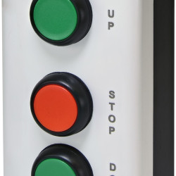 Кнопковий пост Eti ESB3-V7 Standart UP/STOP/DOWN зелена/червона/зелена (4771630)