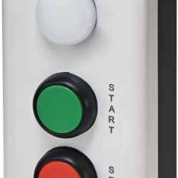 Кнопковий пост Eti ESB3-V8 Standart START/STOP з лампою LED240V AC червона/зелена/біла (4771628)