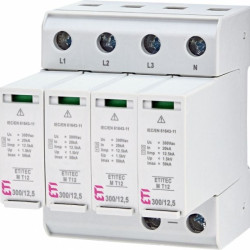 Обмежувач перенапруги Eti ETITEC M T12 300/7 4+0 4p TNC-S (2440506)