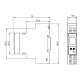 Багатофункціональне цифрове реле часу Eti CRD-18 24-240В AC/DC 1x8A AC1 (2471558)