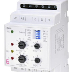 Реле контролю рівня рідини Eti HRH-8 24В 2x16A AC1 (2470294)