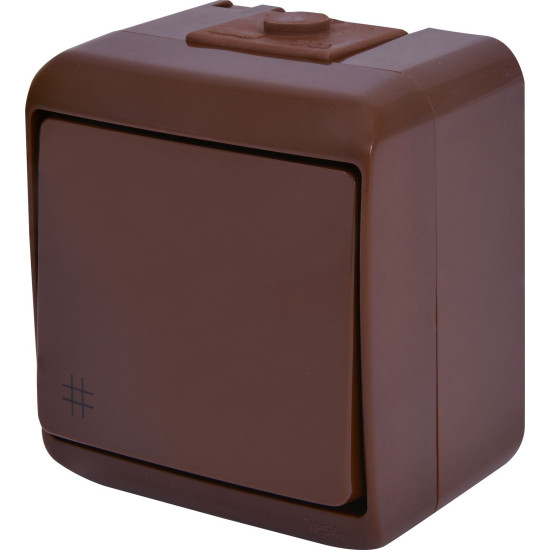 Вимикач перехресний Eti Hermetics VHE-6-KR коричневий IP54 (4668045)
