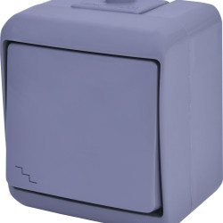 Вимикач прохідний Eti Hermetics VHE-3-SR IP54 сірий (4668062)