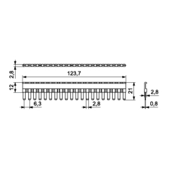 З'єднувальна шина Eti SR-TERMINAL (2473054)