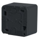 Накладний підрозетник Schneider Electric MUR37911 IP55 (антрацит)