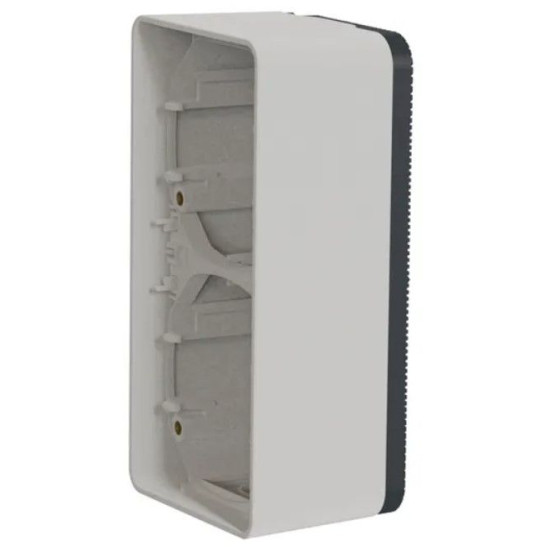 Накладний вертикальний блок підрозетників Schneider Electric MUR39912 IP55 (білий)