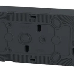 Накладний горизонтальний блок підрозетників Schneider Electric MUR37914 IP55 (антрацит)