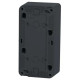 Накладний вертикальний блок підрозетників Schneider Electric MUR37912 IP55 (антрацит)