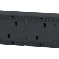 Накладний блок підрозетників на 3 місця Schneider Electric MUR37713 IP55 (антрацит)
