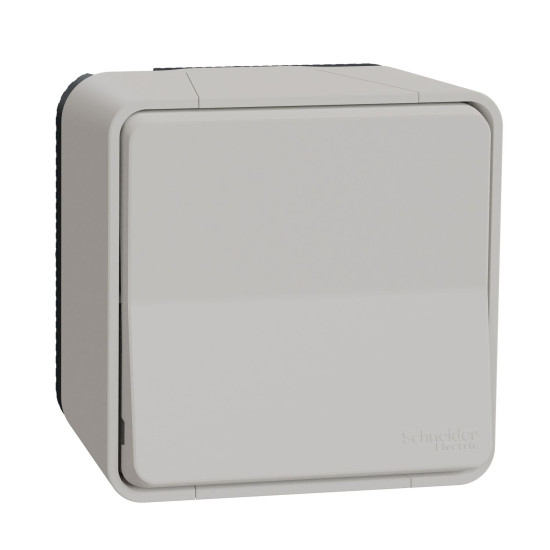Накладний кнопковий вимикач Schneider Electric MUR39026 IP55 (білий)