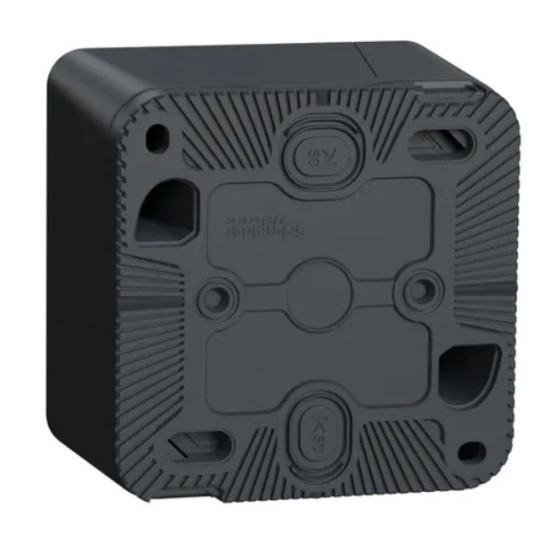 Накладний кнопковий вимикач Schneider Electric MUR35026 IP55 (чорний)