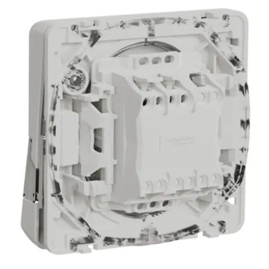 Кнопковий вимикач Schneider Electric MUR39129 із полем для напису IP55 (білий)