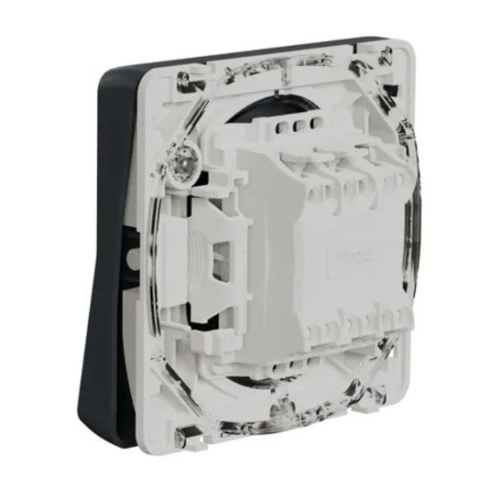 Кнопковий вимикач Schneider Electric MUR35127 з підсвічуванням IP55 (чорний)