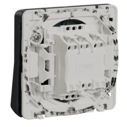 Двоклавішний кнопковий вимикач Schneider Electric MUR35326 IP55 (чорний)