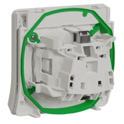 Розетка Schneider Electric MUR39134 із з/к та шторками IP55 (біла)