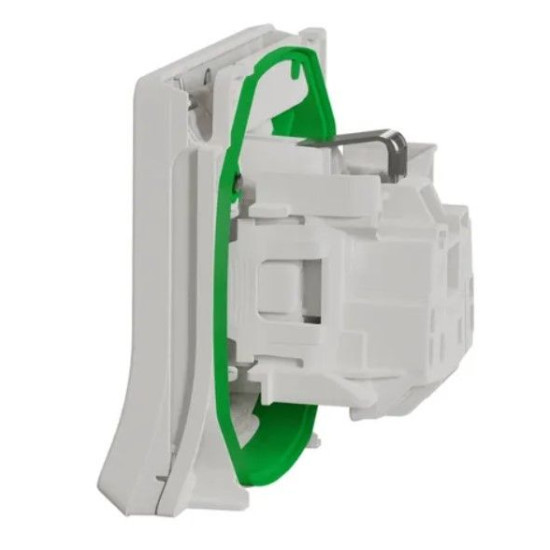 Розетка Schneider Electric MUR39134 із з/к та шторками IP55 (біла)