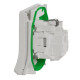 Розетка Schneider Electric MUR39134 із з/к та шторками IP55 (біла)