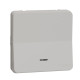 Кнопковий вимикач Schneider Electric MUR39127 з підсвічуванням IP55 (білий)