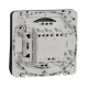 Двополюсний вимикач Schneider Electric MUR35034 IP55 (чорний)