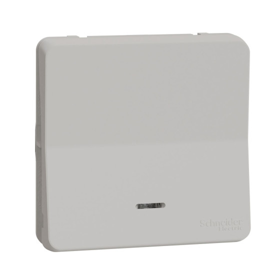 Вимикач Schneider Electric MUR39024 з підсвічуванням IP55 (білий)