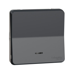 Вимикач Schneider Electric MUR35025 з підсвічуванням IP55 (чорний)
