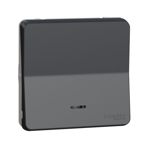 Вимикач Schneider Electric MUR35025 з підсвічуванням IP55 (чорний)