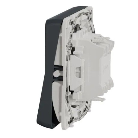 Вимикач Schneider Electric MUR35025 з підсвічуванням IP55 (чорний)