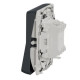 Вимикач Schneider Electric MUR35025 з підсвічуванням IP55 (чорний)