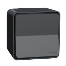 Накладний перехресний вимикач Schneider Electric MUR35023 IP55 (чорний)