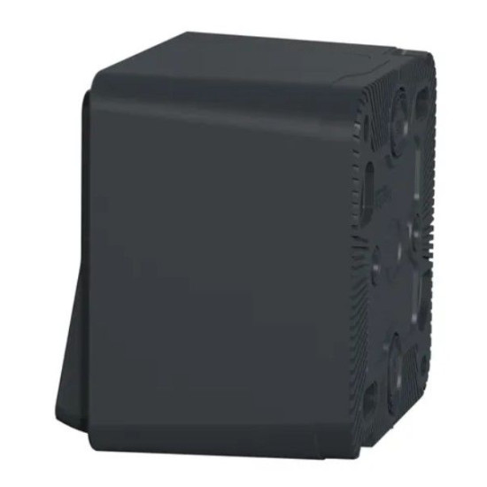 Накладний перехресний вимикач Schneider Electric MUR35023 IP55 (чорний)