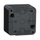 Накладний 1-клавішний вимикач Schneider Electric MUR35021 IP55 (чорний)