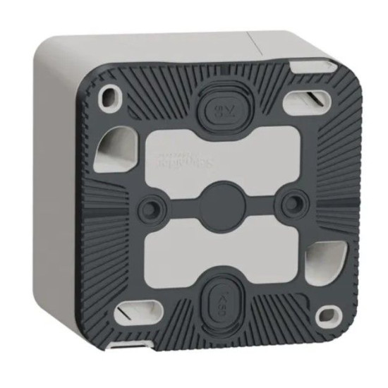 Накладний 1-клавішний вимикач Schneider Electric MUR39021 IP55 (білий)