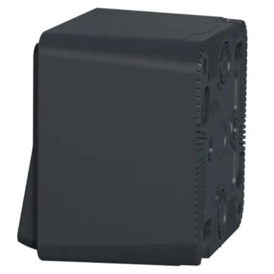 Накладний вимикач Schneider Electric MUR35024 з підсвічуванням IP55 (чорний)