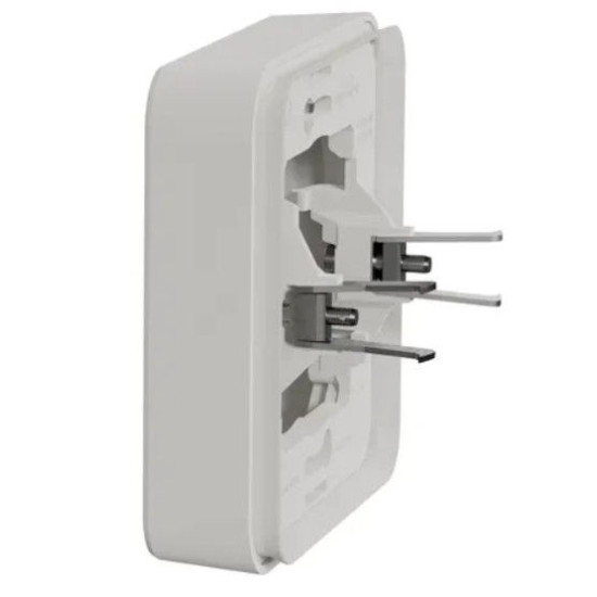 Одномісна рамка Schneider Electric MUR39108 із затискачами IP55 (біла)