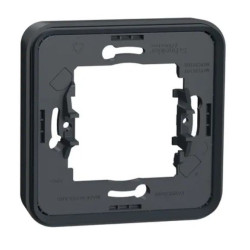 Одномісна рамка Schneider Electric MUR34107 IP55 (чорний)